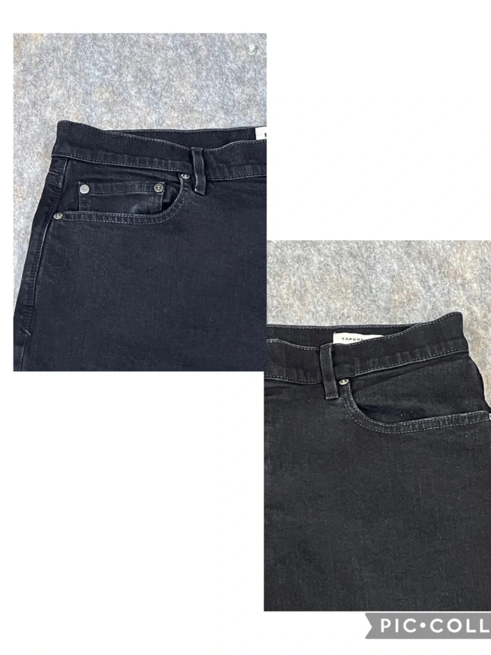 Flint and Tinder Tapered Fit Black Chino Pants Men 36x32